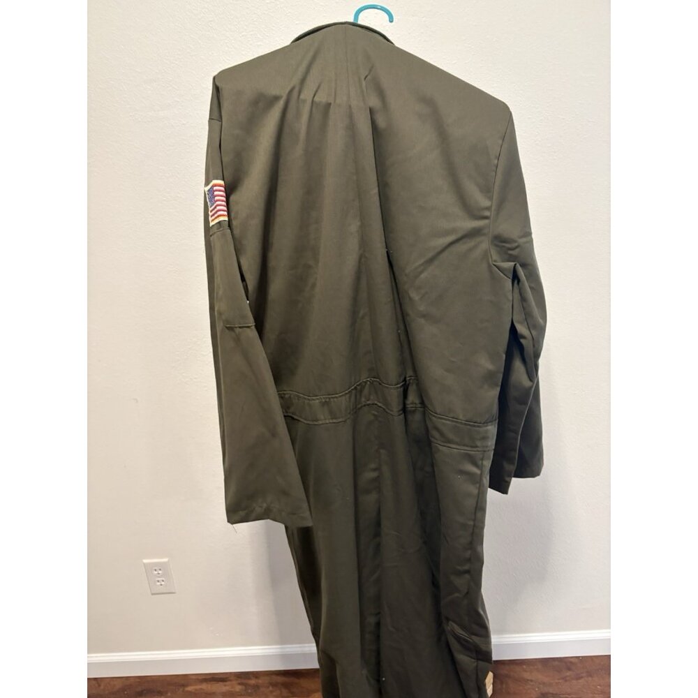 Top Gun Flight Suit Costume Men Adult Large/Xl Spirit Halloween - Picture 8 of 11
